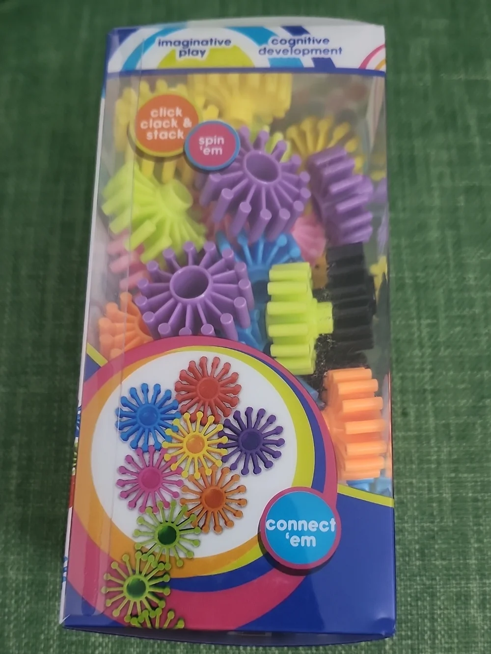 Creative Cogs Building Blocks - Multicolor Connector Toy
